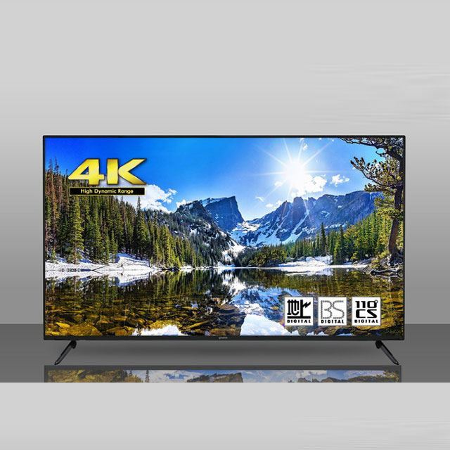 78,800円、maxzenが65V型4K液晶テレビ「JU65CH01」発売