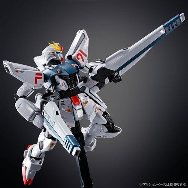 チタニウムフィニッシュ加工のmgガンプラ ガンダムf91 ラフレシア型台座付き 価格 Com