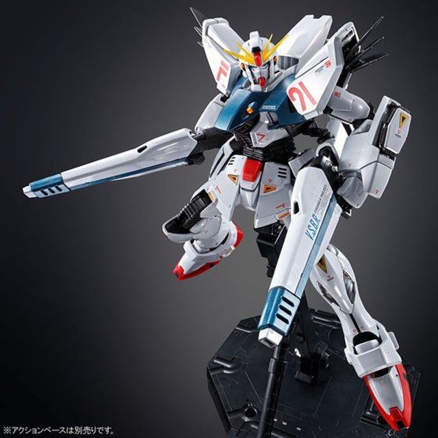 チタニウムフィニッシュ加工のmgガンプラ ガンダムf91 ラフレシア型台座付き 価格 Com