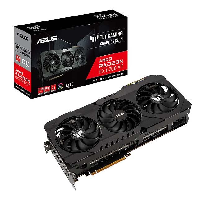 ASUS、「Radeon RX 6700 XT」を搭載したビデオカード3機種 - 価格.com