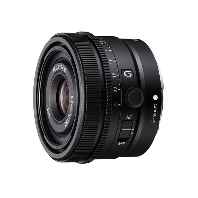 ソニー、小型・軽量設計のGレンズ「50mm F2.5」「40mm F2.5」「24mm F2 