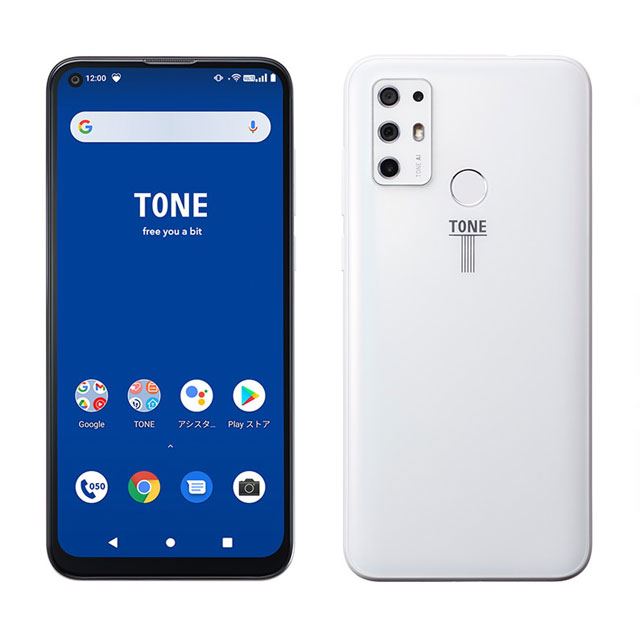 21,780円、トーンモバイルが4眼カメラスマホ「TONE e21」を4/14発売 - 価格.com