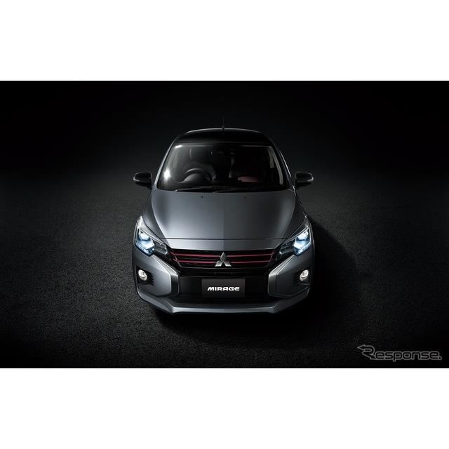 三菱 ミラージュ ブラックエディション 発売 スポーティな特別仕様車 価格 Com