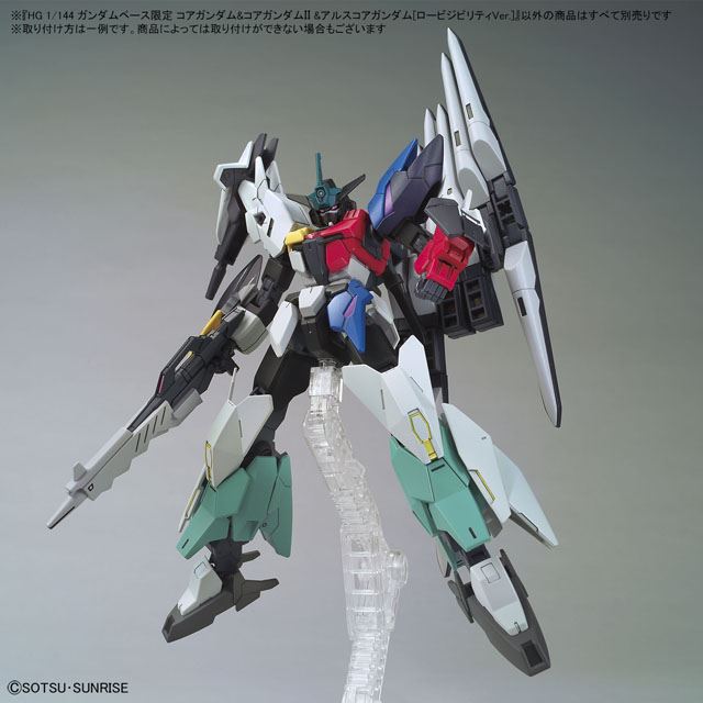 3,630円、3種のコアガンダムガンプラが限定「ロービジビリティVer.」に 