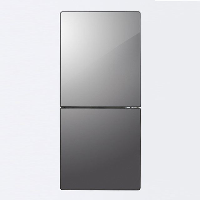ツインバード、ミラーデザインを採用した110L冷凍冷蔵庫「HR-FJ11B 