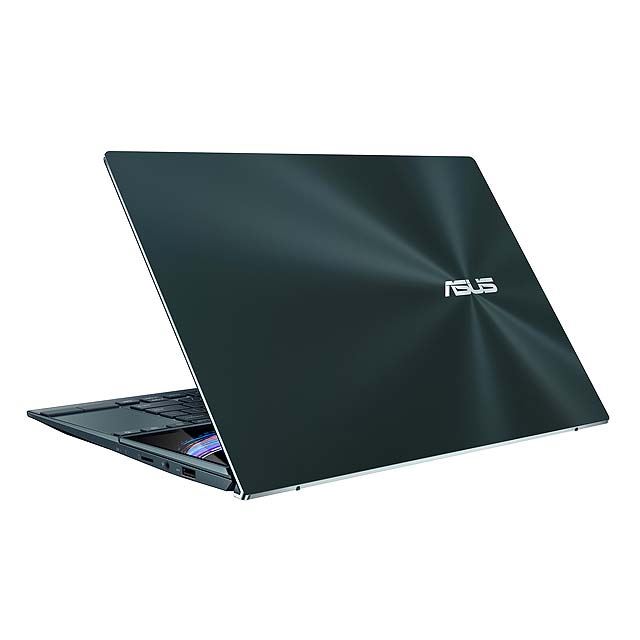 ASUS、14型液晶と12.6型液晶を搭載した2画面ノートPC「ZenBook Duo 14
