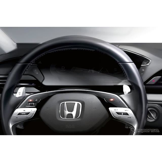 米ホンダ 次世代インテリアのスケッチ公開 シビック 新型に初採用の見通し 価格 Com