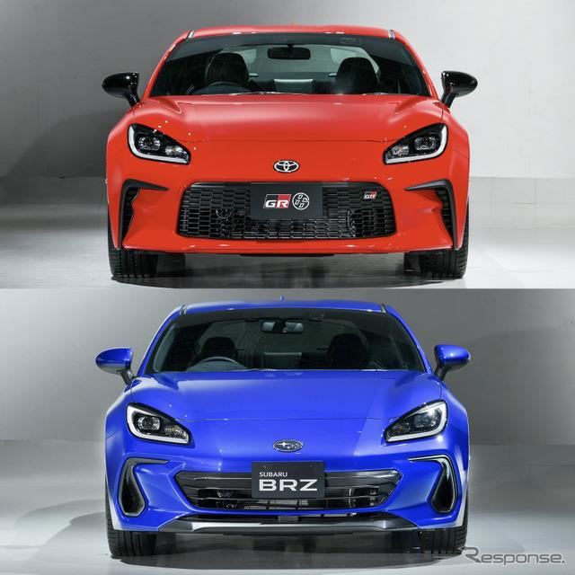 Gr 86 Brz 同時発表 ベースを共有 デザインの違いを見る 価格 Com