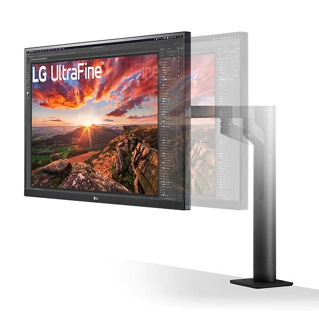 LG、アームスタンド式の27型4K液晶ディスプレイ「27UN880-B」 - 価格.com