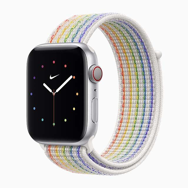 アップル、Apple Watchプライドエディションの新バンド2種 - 価格.com