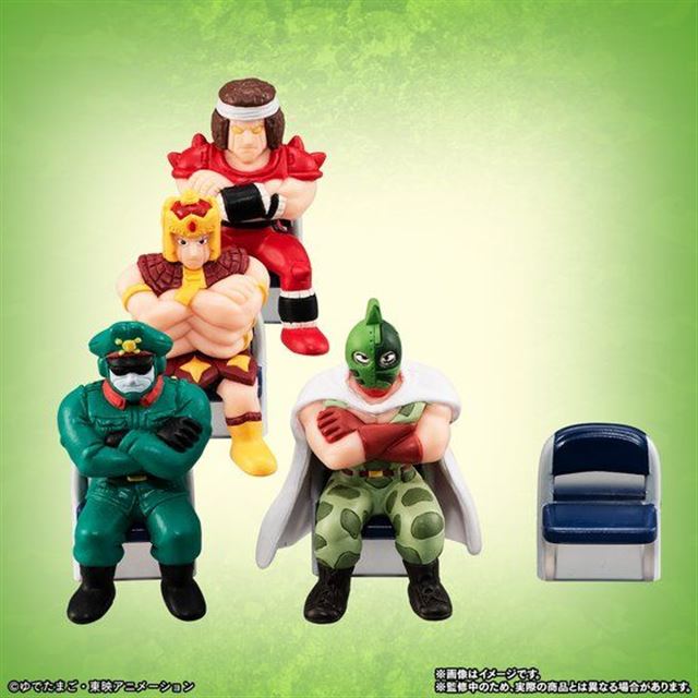 キン肉マン」ソルジャー率いる血盟軍がキンケシフルカラーに、イス付きで陣形も再現 - 価格.com