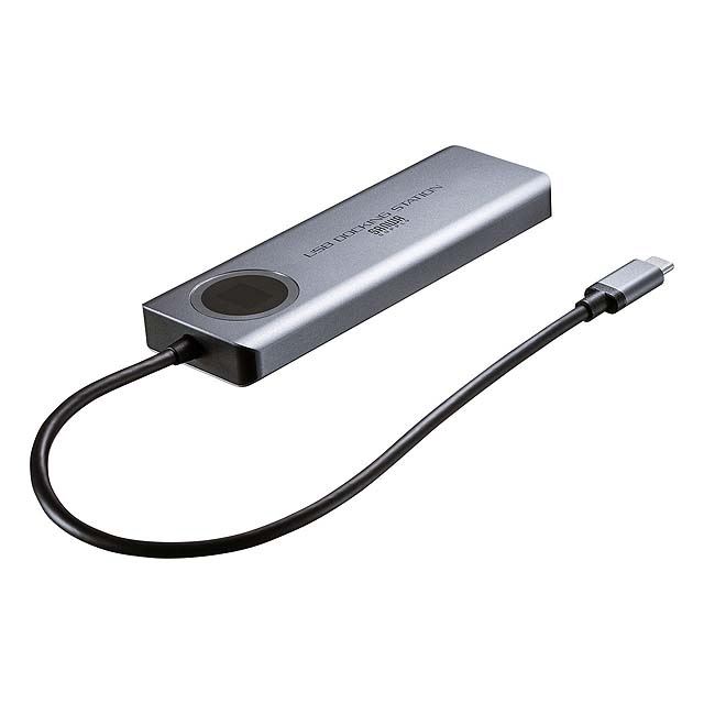 サンワ、電圧・電流チェッカー搭載のドッキングステーション「USB-DKM1」 - 価格.com