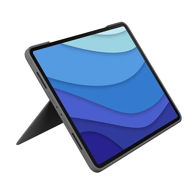 ロジクール、11/12.9型iPad Pro用のトラックパッド＆キーボード一体型