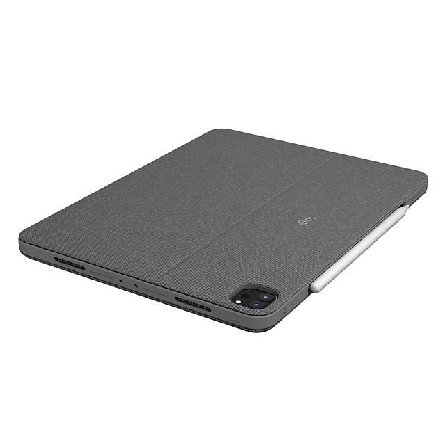 ロジクール、11/12.9型iPad Pro用のトラックパッド＆キーボード一体型 