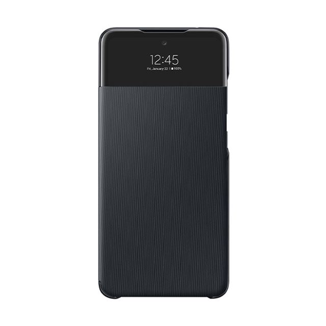 価格.com - 閉じたまま、着信通話などをタッチ操作できる「Galaxy A52 5G」用手帳型カバー