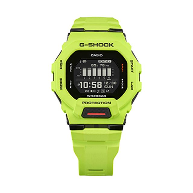 スマホ連携「G-SHOCK」より、角型ケース採用「G-SQUAD GBD-200」が発売