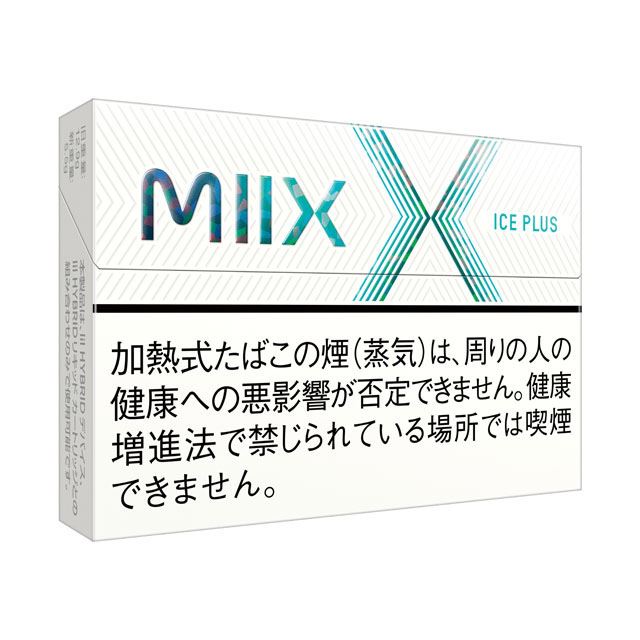 lil HYBRID」用の“強メンソール”タバコ「MIIX アイス プラス」が本日6 ...