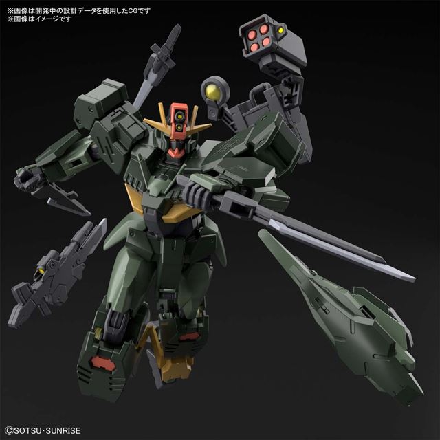 バンダイ、射撃＆斬撃武装が付属する「HG ガンダムダブルオーコマンド