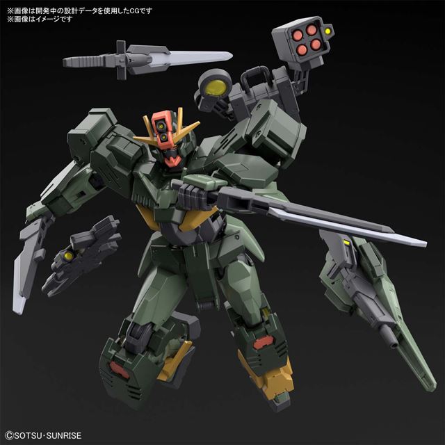 バンダイ、射撃＆斬撃武装が付属する「HG ガンダムダブルオーコマンド