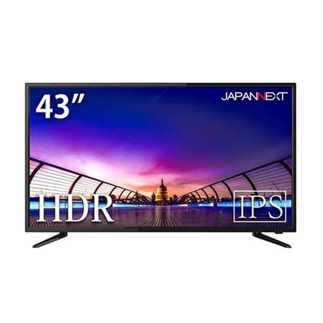 43型液晶モニター 4K対応 JAPANNEXT - 東京都の家電