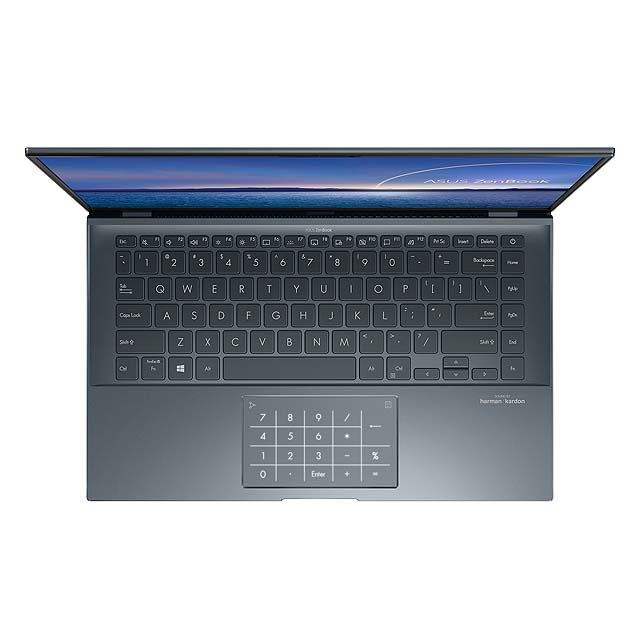 ASUS、第11世代Core採用で995gの14型ノートPC「ZenBook 14 Ultralight 