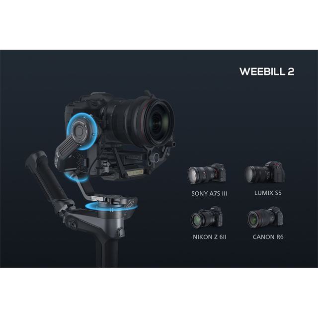 ZHIYUN、最大4kgまで搭載可能なカメラジンバル「WEEBILL 2」予約開始