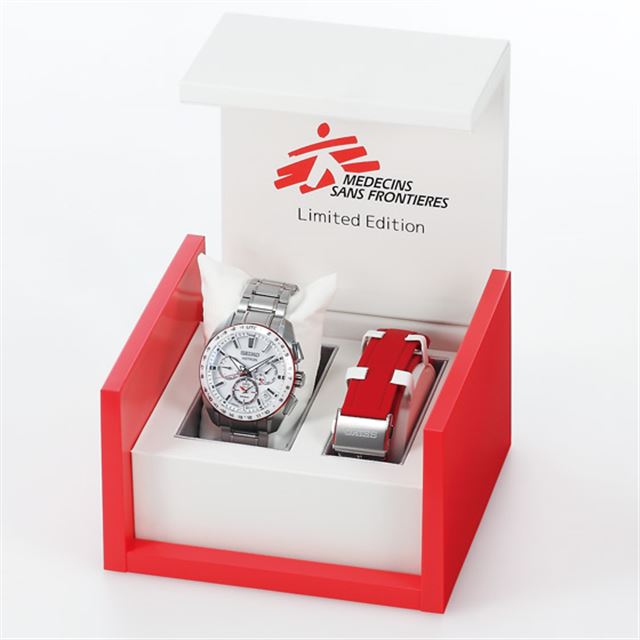 セイコー SEIKO アストロン 国境なき医師団創立50周年記念モデル 5X53-0BH0 チタン/セラミック メンズ 腕時計