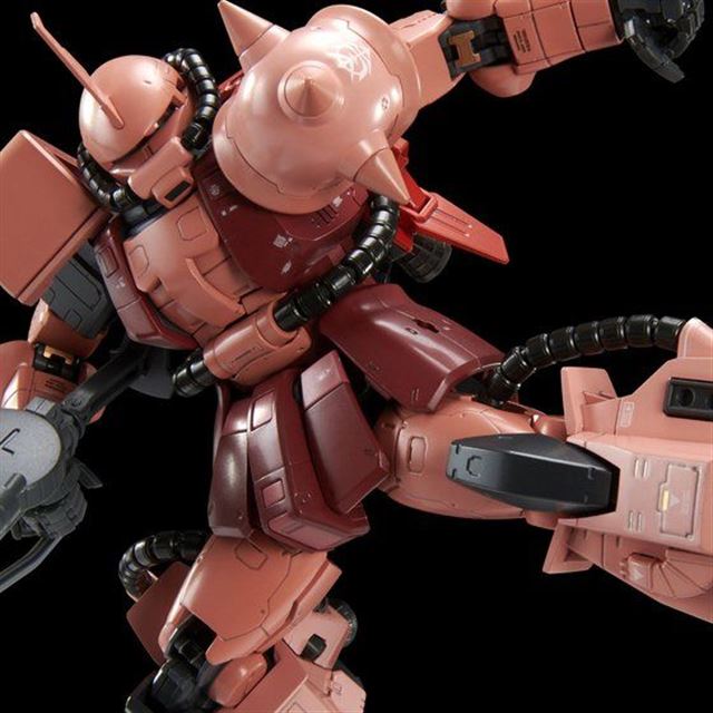 ガンダムビルドリアル 劇中登場のザクiiがrgガンプラ化 シャアピンクを再現 価格 Com