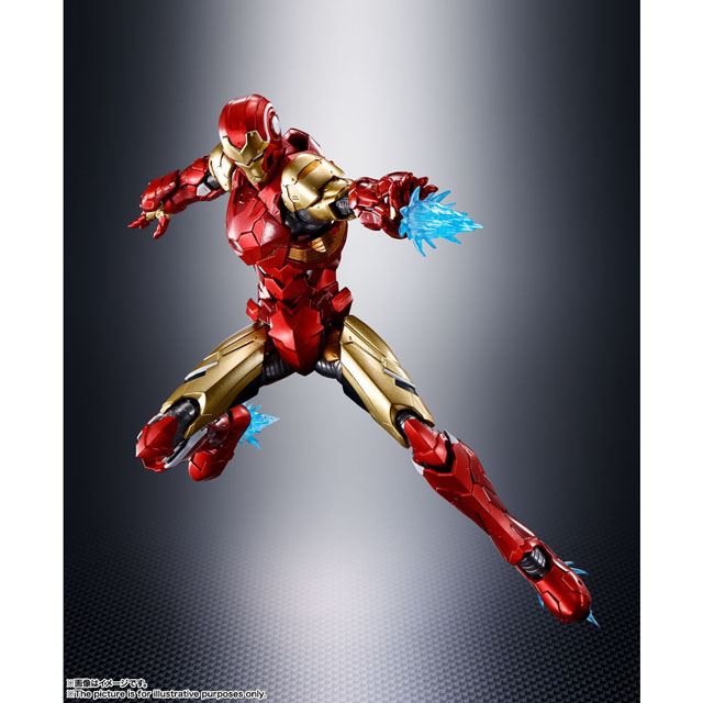 バンダイ、高級感のある「S.H.Figuarts アイアンマン テック・オン