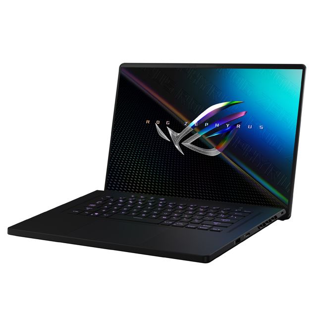 ASUS、画面占有率94％の16型ゲーミングノートPC「ROG Zephyrus M16