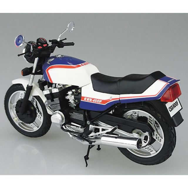 AOSHIMA、ホンダ「CBX400F」パールキャンディーブルー/パールシェル