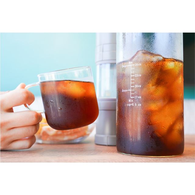 本格水出しコーヒー3杯分が最短15分でできる「超高速水出し珈琲ボトル