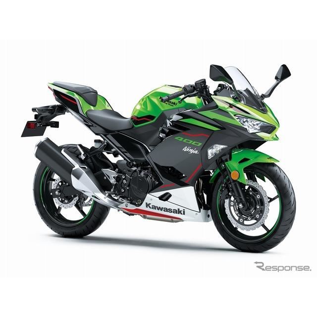 カワサキ Ninja 250/400、2022年モデルを発表…カラー＆グラフィックを