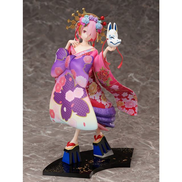 Re:ゼロから始める異世界生活」ラムが美しい花魁姿の1/7フィギュアに、23,540円 - 価格.com