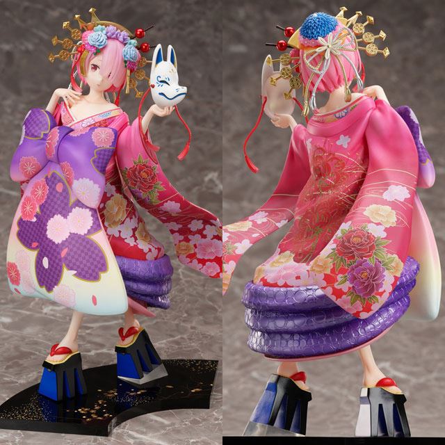 Re:ゼロから始める異世界生活」ラムが美しい花魁姿の1/7フィギュアに