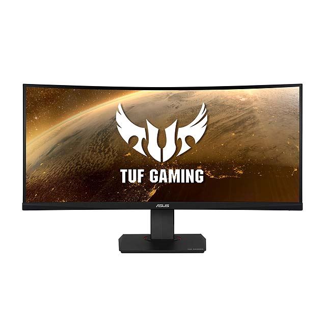 ASUS、35型で曲面を採用した大画面ゲーミングディスプレイ「TUF Gaming