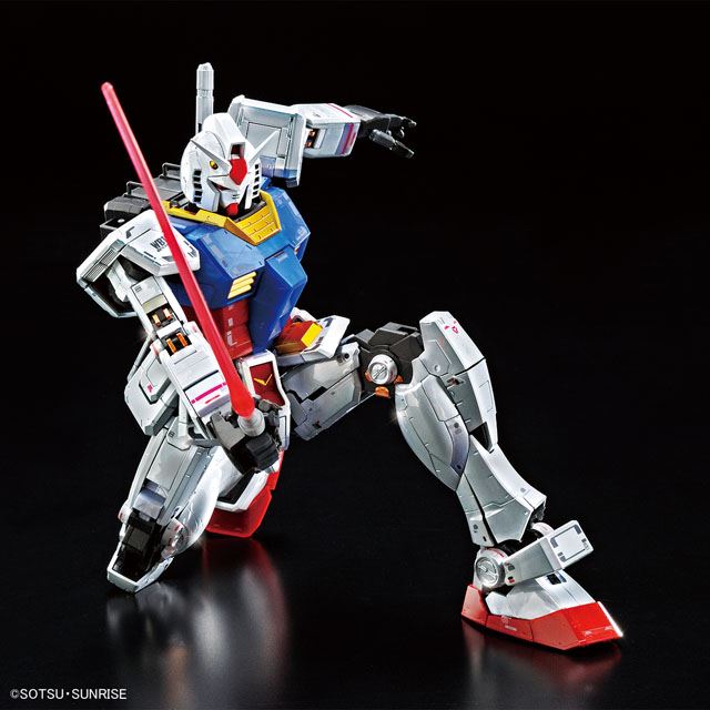 MG RX-78-2 ガンダムVer.3.0」チタニウムフィニッシュの限定ガンプラが