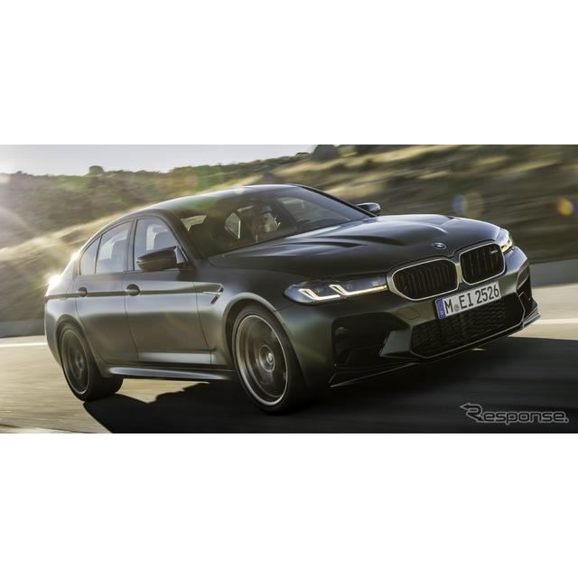 BMW M史上最強、635馬力の軽量版『M5 CS』…量産第1号車をモントレー