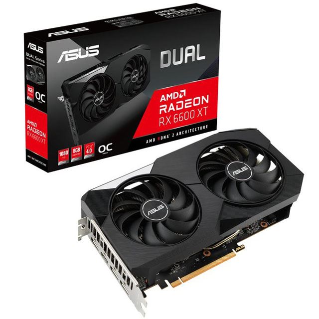 ASUS、デュアルファン採用の「Radeon RX 6600 XT」ビデオカード2種 ...