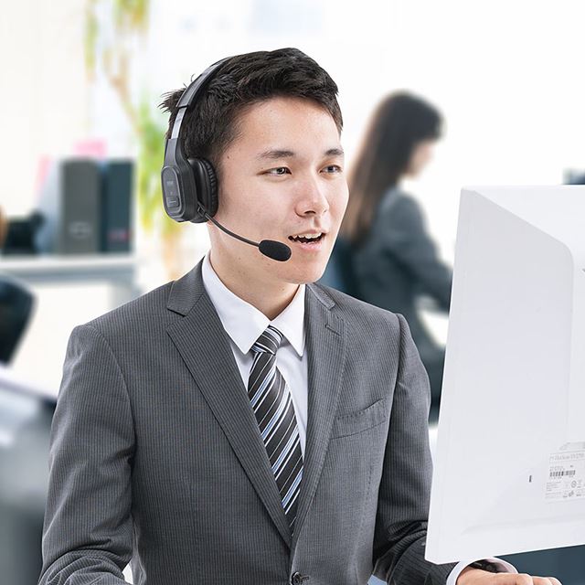 サンワ、ノイズキャンセルマイクを搭載したBluetooth片耳ヘッドセット - 価格.com