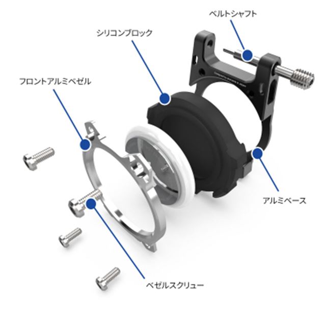 アルマニア アルミとシリコンでハイブリッド構造の Airtag Bumper 全5色 価格 Com