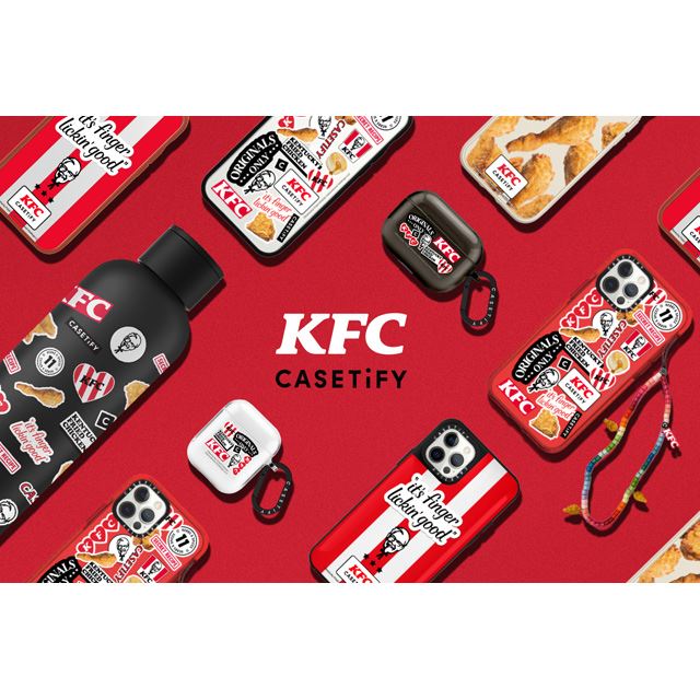 ケンタッキー×CASETiFY、スマホケースなど限定コレクションを8/26発売 