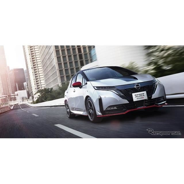日産 ノートオーラ Nismo 削ぎ落とされた機敏さ 力感 ハイテックなスマートさを表現 価格 Com