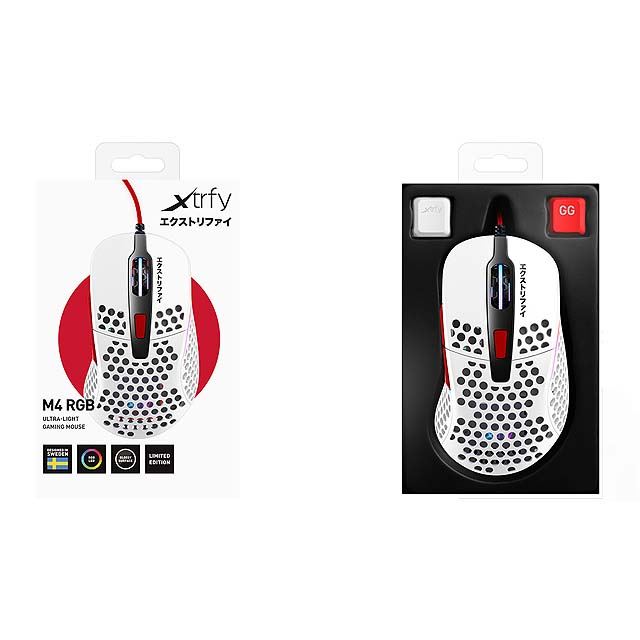 Xtrfy 全世界5000個の限定生産ゲーミングマウス M4 Rgb Tokyo 価格 Com