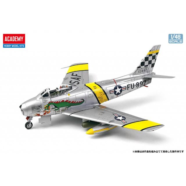 アメリカ空軍「F-86F セイバー」など、戦闘機2種が1/48プラモ化 - 価格.com