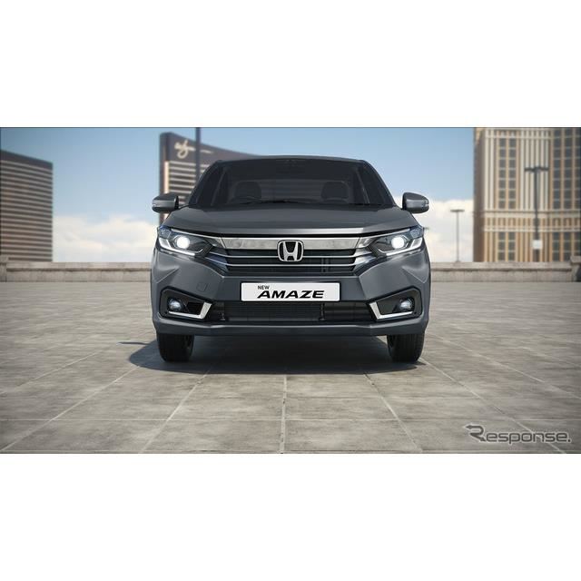 ホンダの小型セダン アメイズ に改良新型 アコード 顔に表情一新 価格 Com