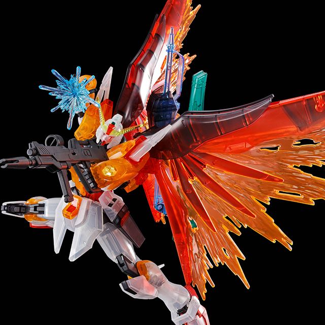 クリアカラーの「HG デスティニーガンダム（ハイネ専用機）」限定