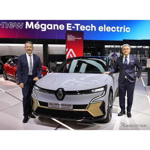 ルノー メガーヌ新型に電気自動車を設定 航続距離は最大470km 価格 Com