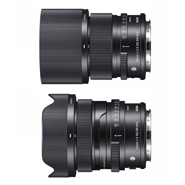 シグマ、新レンズ「90mm F2.8 DG DN」「24mm F2 DG DN」を本日9/24発売 