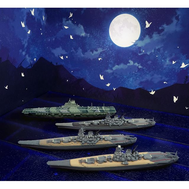 1/2000「戦艦大和の追憶」全8種、零戦3機などが付属する「空母信濃」も 